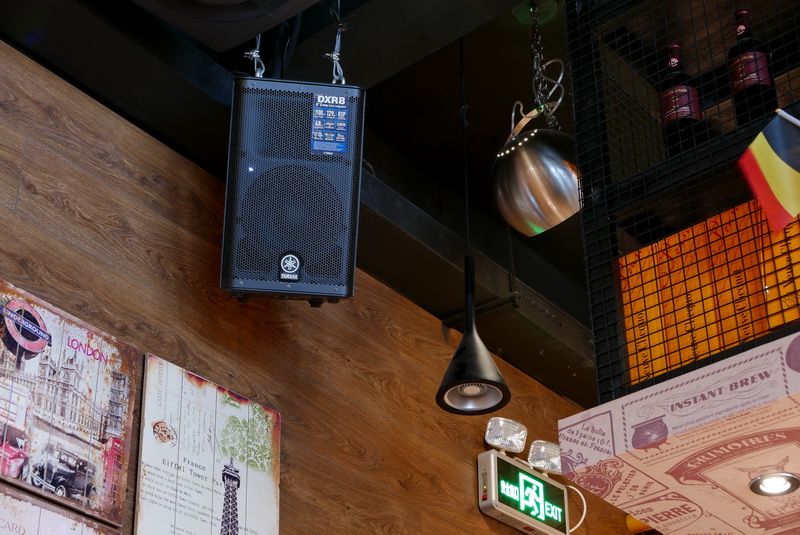 OLA 酒吧及餐厅——OLA 酒吧及餐厅与庄闲和游戏MG+DXR扩声系统