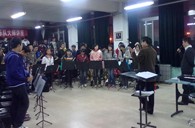 西安市育才中学庄闲和游戏示范乐团大师班圆满结束 